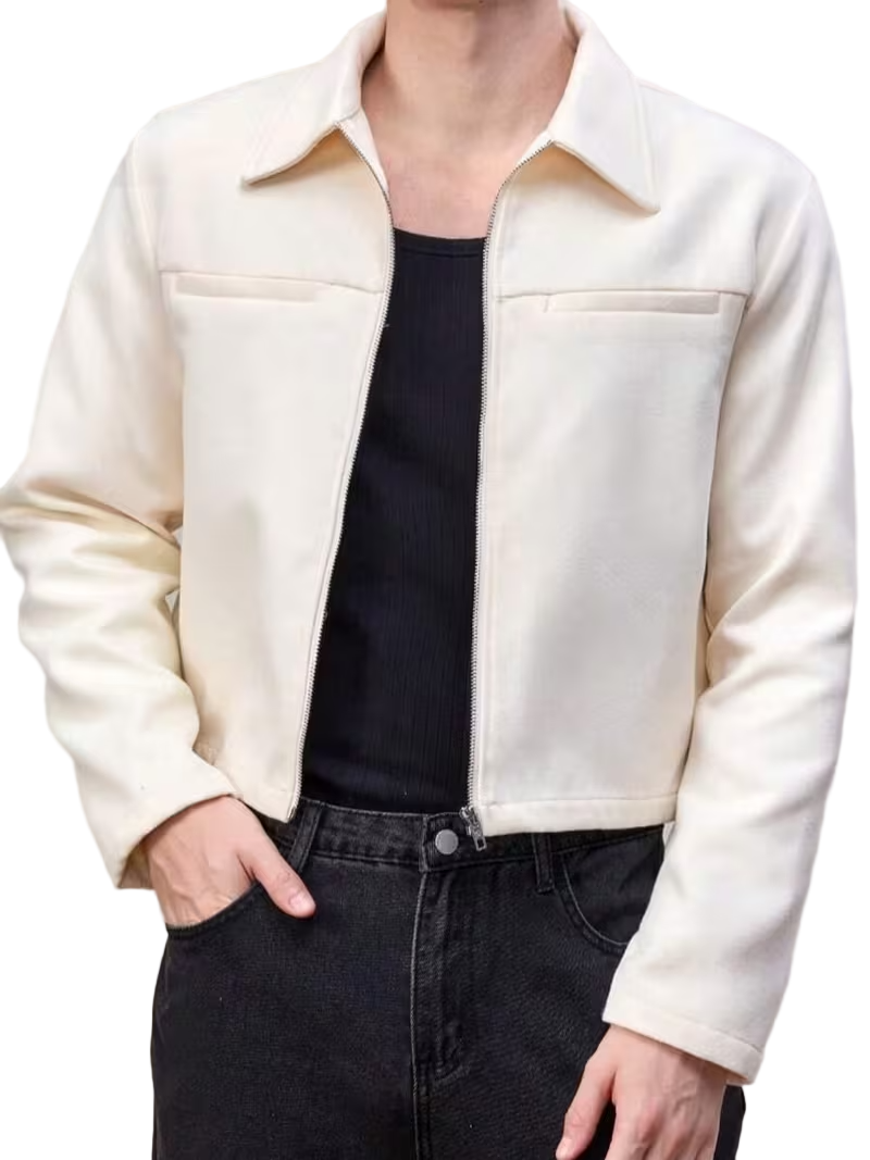 Męska kurtka zapinana na zamek